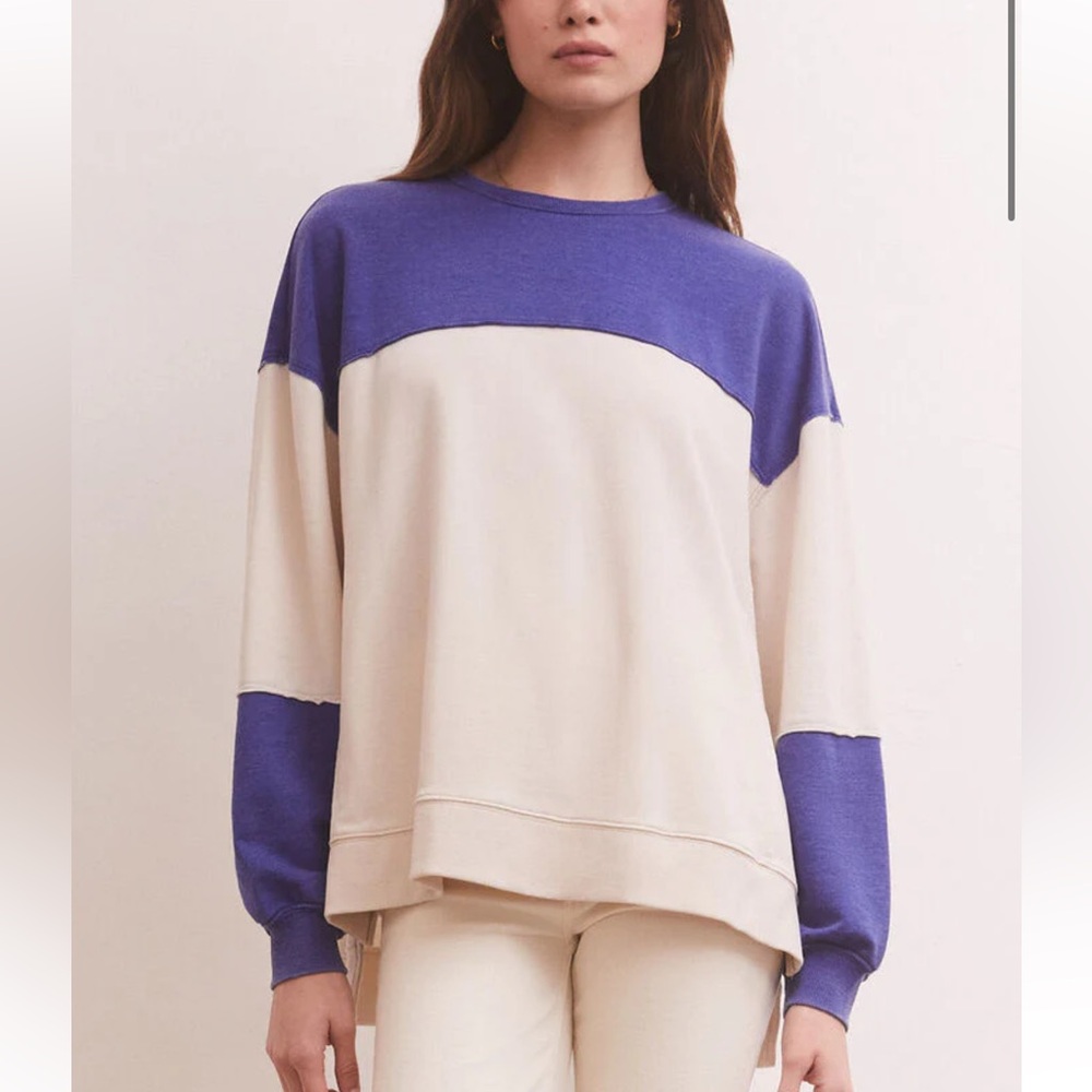 Z Supply Modern Weekender Block Party Sapphire Blue